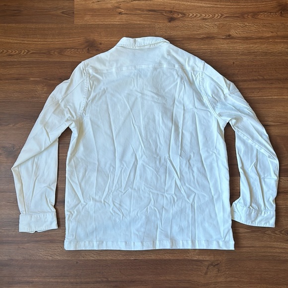 Express Men’s Stretch Button Up Shirt Jacket - Picture 9 of 11